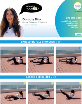 Legs And Core Workout At The Boardwalk Dubai Fitness Challenge